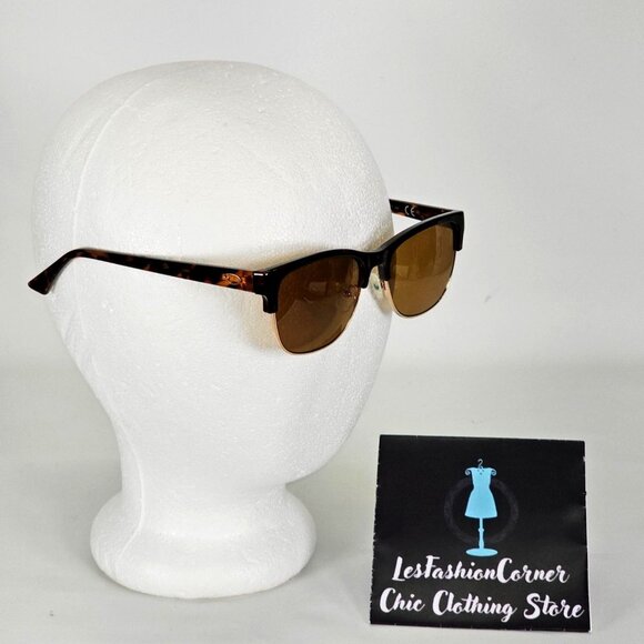 Oscar De La Renta Women's Tortoise, Rx'able Fashion Sunglasses 130 - Picture 2 of 11